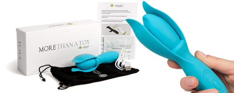 Der Deluxe Silikon Vibrator Klitofee, Auflegevibrator und G Punkt Stimulator im Test!