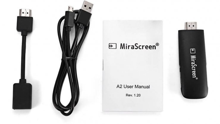MiraScreen A2 HDMI Dongle WiFi Display Adapter Empfänger 1080P HD (2)